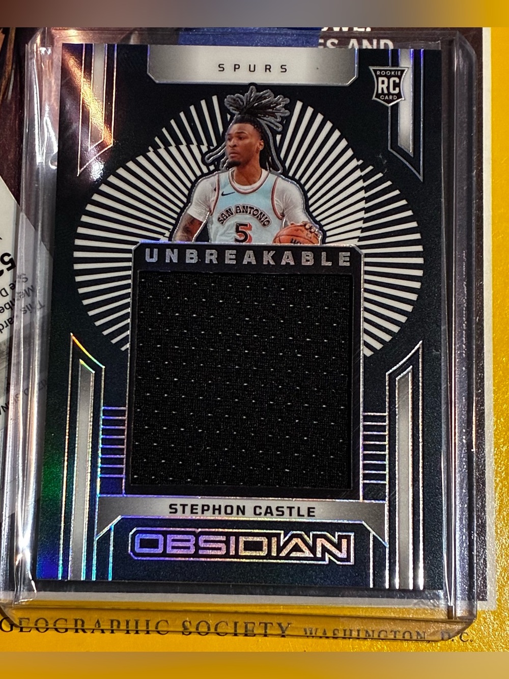 Stephon Castle Obsidian "Unbreakable" Rookie Patch Card - 131/149